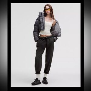 Lululemon black sweatpants Scuba high Rise Oversized Jogger